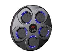 getuse Musica Boxing Machine Bersaglio musicale a parete Esercizio Allenamento Sacco da boxe Adulti Bambini Punzonatura Tester Tempi di reazione - Nero Blu
