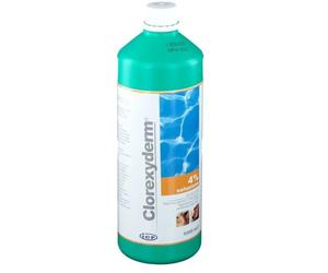 GEULINICX Clorexyderm Solution 4% 1l soluzione disinfettante per cani e gatti