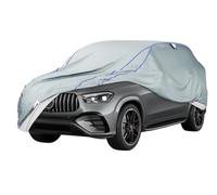 GEV telo antigrandine auto completo suv S - Copertura Impermeabile Totale con Protezione per Finestrini, Parabrezza, Cofano, Tetto e Baule - Anti-UV, Antigraffio, Universale 430 * 145 * 175cm