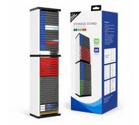 Gevvnss Supporto universale per videogiochi, può contenere 36 giochi, organizer multifunzione per PS5, PS4, Xbox Series X/S, switch Game Case, DVD e dischi Blu-ray