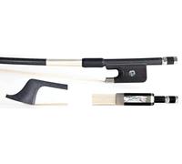 Gewa 404829080 Archetto per Contrabbasso Carbon Advanced 4/4, Modello Francese, Crini Naturali