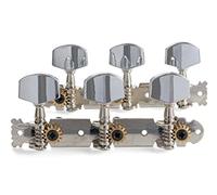 Gewa 545310 Meccanica Chitarra Jazz Set, senza Lyra, Bottoni Metallici Nichelati