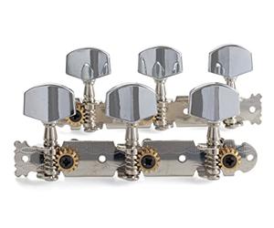 Gewa 545310 Meccanica Chitarra Jazz Set, senza Lyra, Bottoni Metallici Nichelati