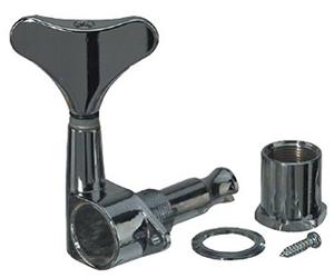 Gewa 546300 Meccanica E-Bass Chrome, Meccaniche Singole Diecast, Gotoh-Style
