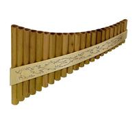 GEWA 700324 Flauti di Pan Solist Sol maggiore 22 tubi Estensione: Sol'-Sol''''