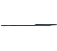 Gewa 754005 Cinghia Corno Tenore/Baritono, Pelle, Spessore 20 mm, Cinghia Allargata Spessore 45 mm, Nero