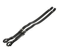 Gewa 766015 Cinghie per Fisarmonica 72 Bassi e Diatonica 3, 4, 5 Cori, 27 mm, Paio, Nero