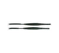 Gewa 766027 Cinghie per Fisarmonica 96/120 Bassi, 55 mm, Paio, Nero