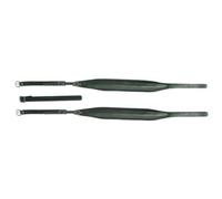 Gewa 766040 Cinghie per Fisarmonica, Extra Ampia, Pelle, Nero