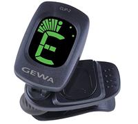 GEWA Accordatore cromatico automatico Clip-2 con display LCD, con cambio colore, alta precisione