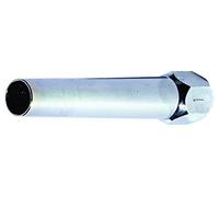 GEWA adattatore per bocchino Bocchino da cornetta (gambo stretto) - Tromba (ricevitore del bocchino largo) - Ottone nichelato