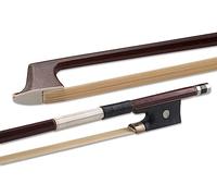GEWA Archetto per violino Pure 4/4 – Crini naturali, asta ottagonale, nasetto in ebano