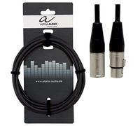 GEWA cavo per altoparlanti Pro Line 1m, nero, connettore REAN, XLR (m) - XLR (f), 190650