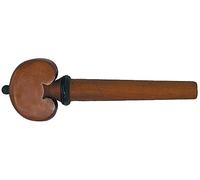 GEWA Cello Peg - Model Hill, Heart Shape, Black button Boxwood, 4/4 medium