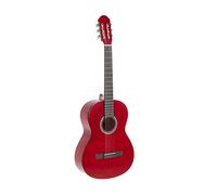 GEWA Chitarra classica, Chitarra Basic, corpo tiglio, tastiera in legno di pakka, meccaniche cromate, 4/4 rosso