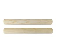 GEWA, Claves CLUB SALSA, Natural, In legno, Paio, Lunghezza 17 cm