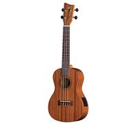 Gewa Concert - Ukulele acustico elettronico Manoa K-CO-LH-E Lefthand Sapelli opaco