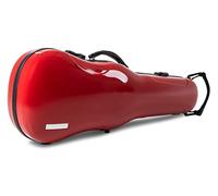 GEWA Custodia a forma di viola AIR 2.0 rosso lucido, con manico laterale aggiuntivo, Made in Germany