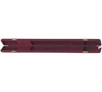 GEWA, Custodia bacchette orchestra, Fatto a mano, Guscio in legno, Per un massimo di 4 bastoni(fino a 17 cm) o 2 bastoni (fino a 36 cm), Lino rosso/pelo rosso
