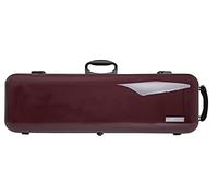 GEWA custodia per violino AIR 2.1 - Made in Germany - viola lucido - scocca in termoplastica - serratura a combinazione - tasca per accessori+spartiti - spallacci - con maniglia laterale