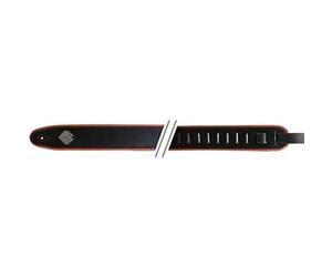 Gewa Fire&Stone 531600.0 Tracolla per Chitarra Edizione Confort, Nero/Arancione