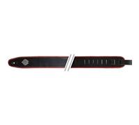 Fire&Stone 531601.0 Tracolla per Chitarra Edizione Confort, Nero/Rosso