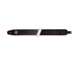 Gewa Fire&Stone 531601.0 Tracolla per Chitarra Edizione Confort, Nero/Rosso