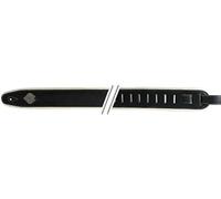 Fire&Stone 531602.0 Tracolla per Chitarra Edizione Confort, Nero/Crema