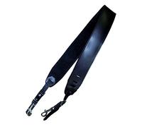 Chitarra - Accessori - Tracolla Per Banjo F&s Pelle Deluxe - Banjo, Nero