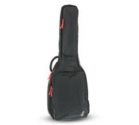 GEWA pure Borsa per Chitarra Serie 120 per Chitarra Acustica nera, imbottitura in schiuma da 20mm con grande tasca per spartiti