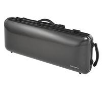 GEWA IDEA 2.5 - Custodia doppia per 2 violini, in carbonio, con impugnatura laterale aggiuntiva, made in Germany