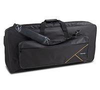 Keyboard Gig-Bag Premium, 98 x 43 x 17 cm, con tasca per spartiti, nero, resistente a strappi e acqua