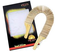 GEWA Percussione Kokiriko Club Salsa – Piastre in quercia, impugnatura ergonomica, con corda