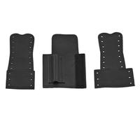 GEWA Leather Specialties trombone guardamano - Set di 3 parti di polsini in pelle con chiusura a laccio - Per Bach 42BO