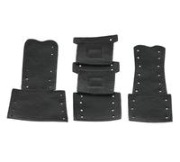 GEWA Leather Specialties Trombone - Set di polsini in pelle composto da 3 parti con chiusura a laccio - Adatto per Yamaha 613