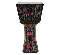 GEWA Liberty Djembé Corda accordata - Dimensioni (diametro): 12" (30,5 cm), altezza: 23,5" (59 cm) - Numero di guide: 30 - Ananas