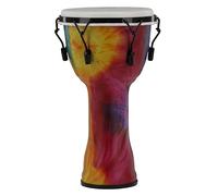GEWA Liberty Djembé accordato meccanicamente - Dimensioni (diametro): 10“ (25,4 cm), altezza: 19,5” (49 cm) - Numero di ganci di tensione: 6 - Batik