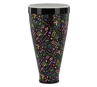 Tamburi impilabili GEWA Liberty Timbau - Dimensioni (diametro): 9" (22,8 cm), altezza: 18" (45 cm) - Crazy Neon
