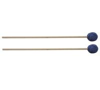 GEWA mazze marimba di alta qualità testa in filato medio duro manico in legno blu (coppia)