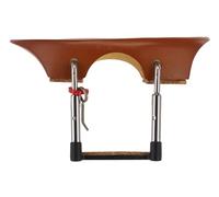 GEWA mentoniera per violino 4/4 Flesch a piastra larga in bosso, Made in Germany