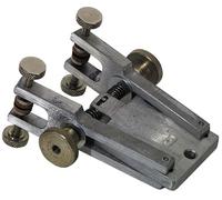 GEWA Morsetto a spillo, Strettoio modello svizzero, regolabile in orizzontale e verticale