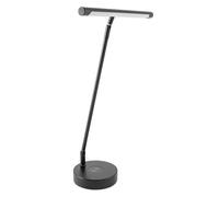 GEWA Piano Light PL-78, lampada, lampada da leggio (dimmerabile, facile da regolare, sostenibile e a risparmio energetico, presa di ricarica USB inclusa, adattatore di rete incluso), nero opaco