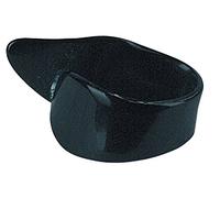 Gewa Plettro/Pick Unghia per pollice destro, Celluloide, nero, 12 pezzi