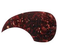 GEWA protezione per tavola Pickguard battipenna - per chitarra - autoadesivo - spessore 0,75mm - raggio buca 64mm - stile Martin - tartarugato