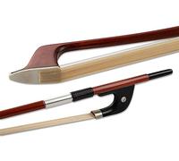 GEWA PS407305 Archetto per Contrabasso 1/8, rana di legno duro, modello tedesco