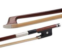 GEWA Pure Arco per viola 3/4 - Crini Naturali - Asta Ottagonale - Nasetto in Ebano