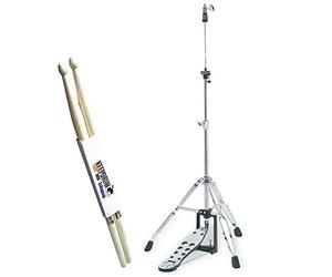 Gewa Pure Basix HH-100 - Supporto per Hi-Hat + bacchette Keepdrum