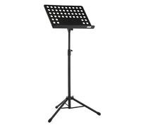 Leggio - Leggio Da Orchestra In Lamiera Forata Nero - Gewa
