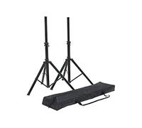 GEWA Set di stand per casse FX F900640 Aluminio nero 190 cm 30 kg 2 stand + borsa