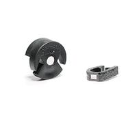 GEWA Sordina Tourte-Bech - per violino e viola - Con magnete integrato e clip in metallo - Nero - Rimane sullo strumento - Da agganciare alle corde